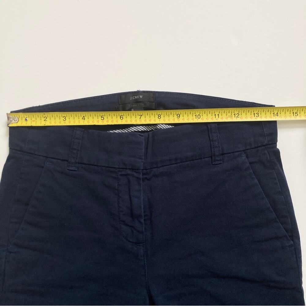 J.Crew Stretch Chino Pant Navy Size 0 - Picture 8 of 10